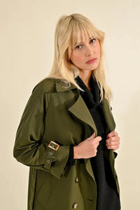 BELTED TRENCH COAT