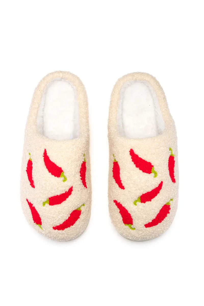 CHILI PEPPER SLIPPERS