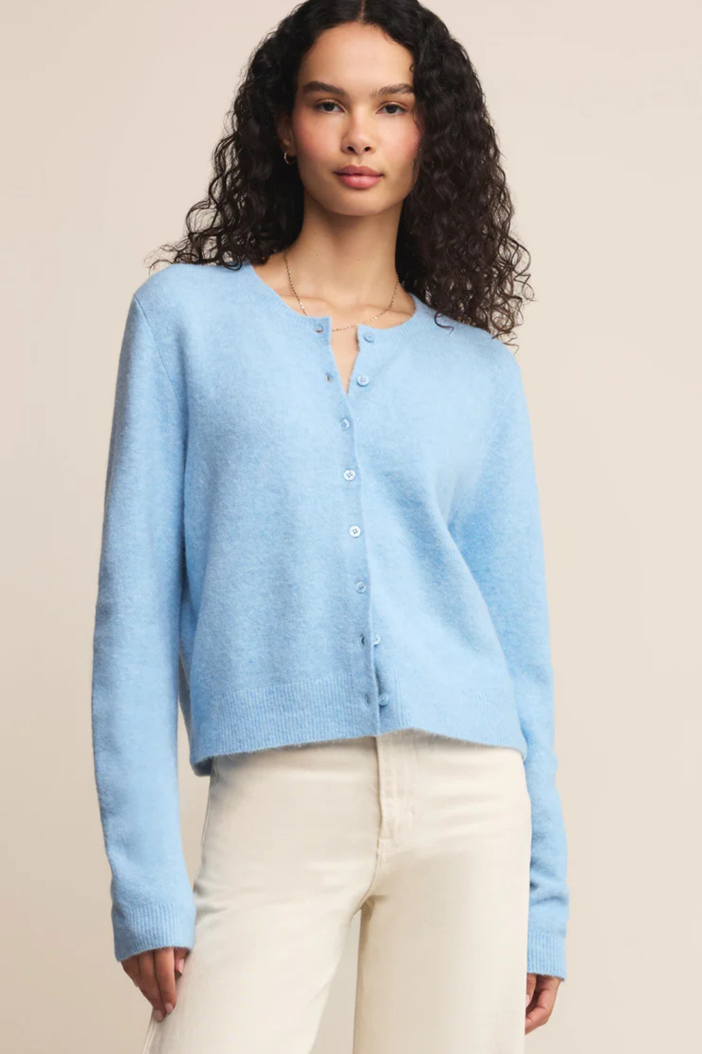 CREWNECK CARDIGAN