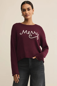 CREWNECK MERRY SWEATER