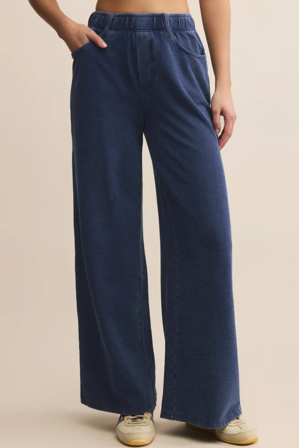 PULL ON WIDE LEG PANT