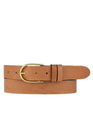 DRIKA GOLD BUCKLE BELT