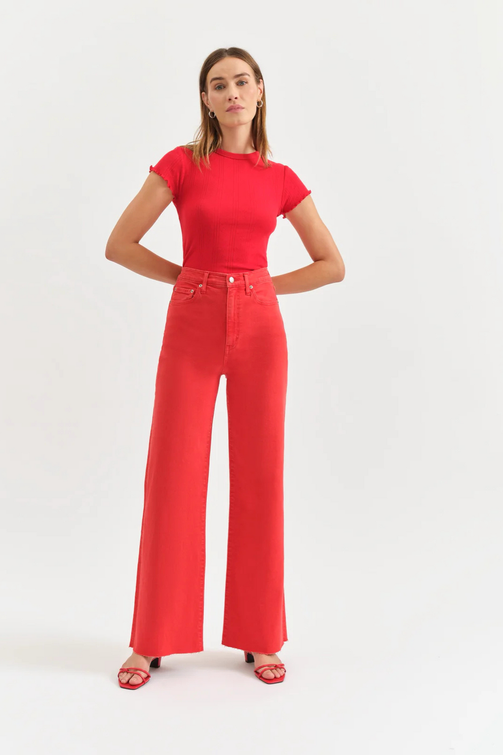 FAR OUT HIGH RISE WIDE LEG