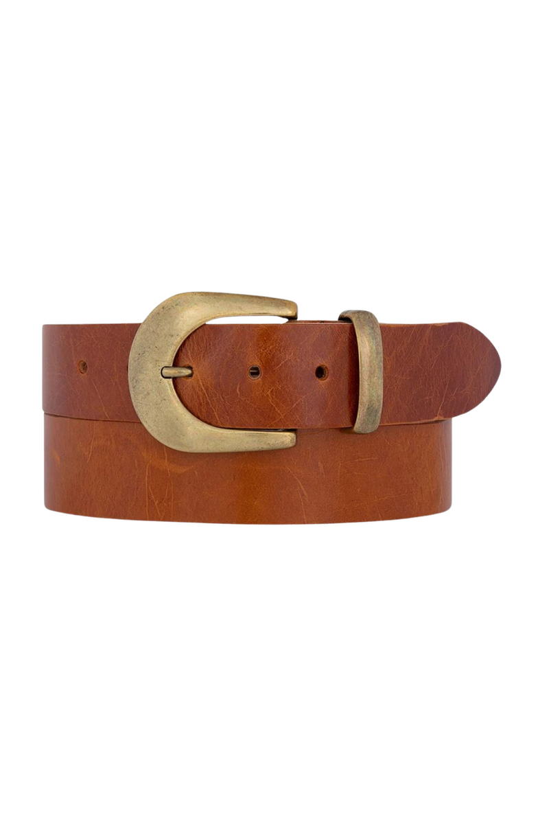 ANDREA LEATHER BELT