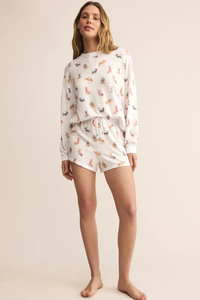 HOLIDAY DOG LONG SLEEVE TOP