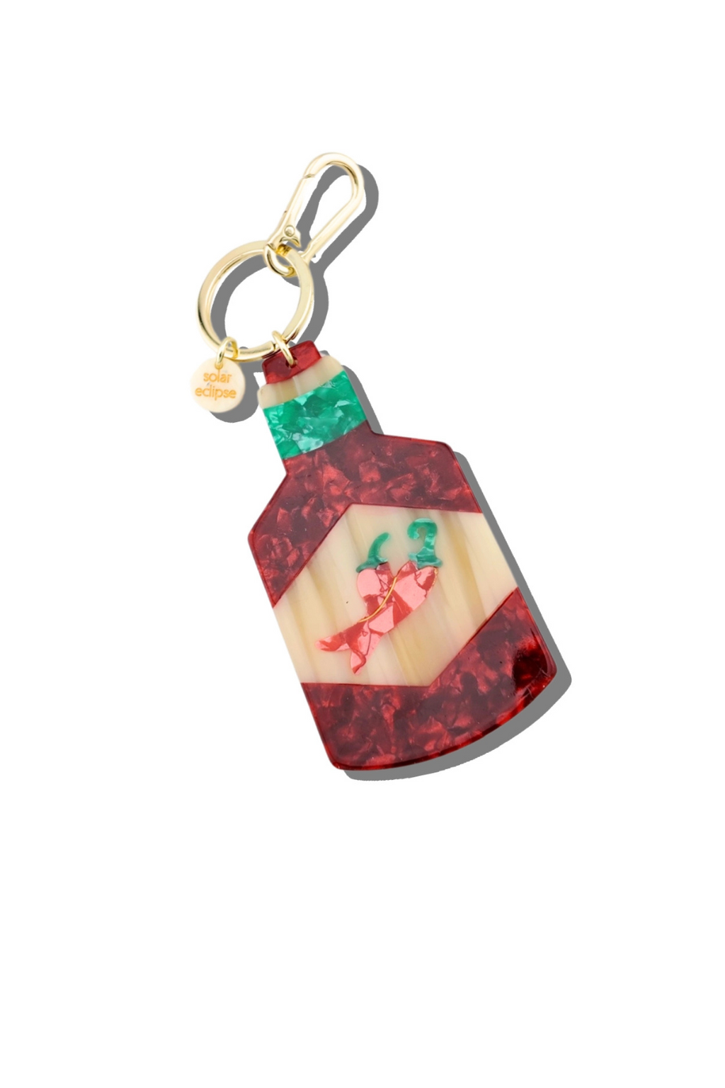 HOT SAUCE BAG CHARM + KEYCHAIN