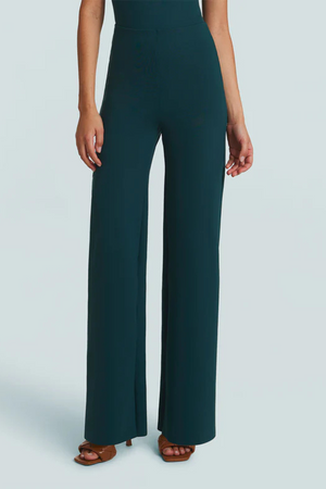 NEOPRENE WIDE LEG PANT