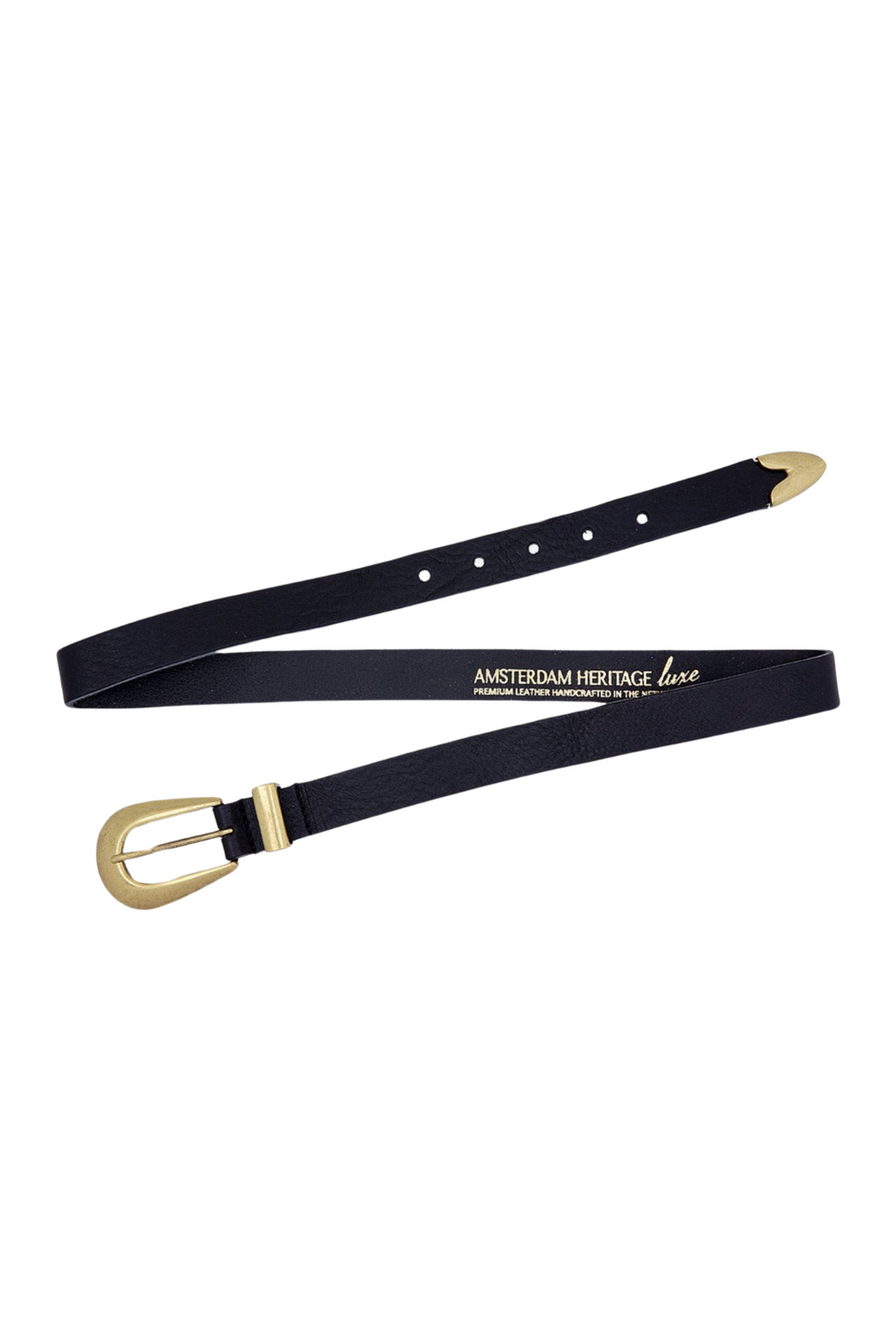 ADRIE SKINNY LEATHER BELT