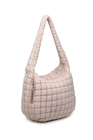 QUILTED PUFFER HOBO