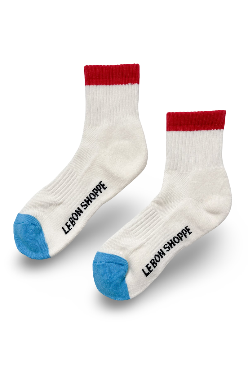 COLOR BLOCK GIRLFRIEND SOCKS