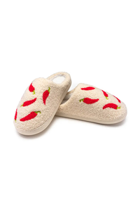 CHILI PEPPER SLIPPERS