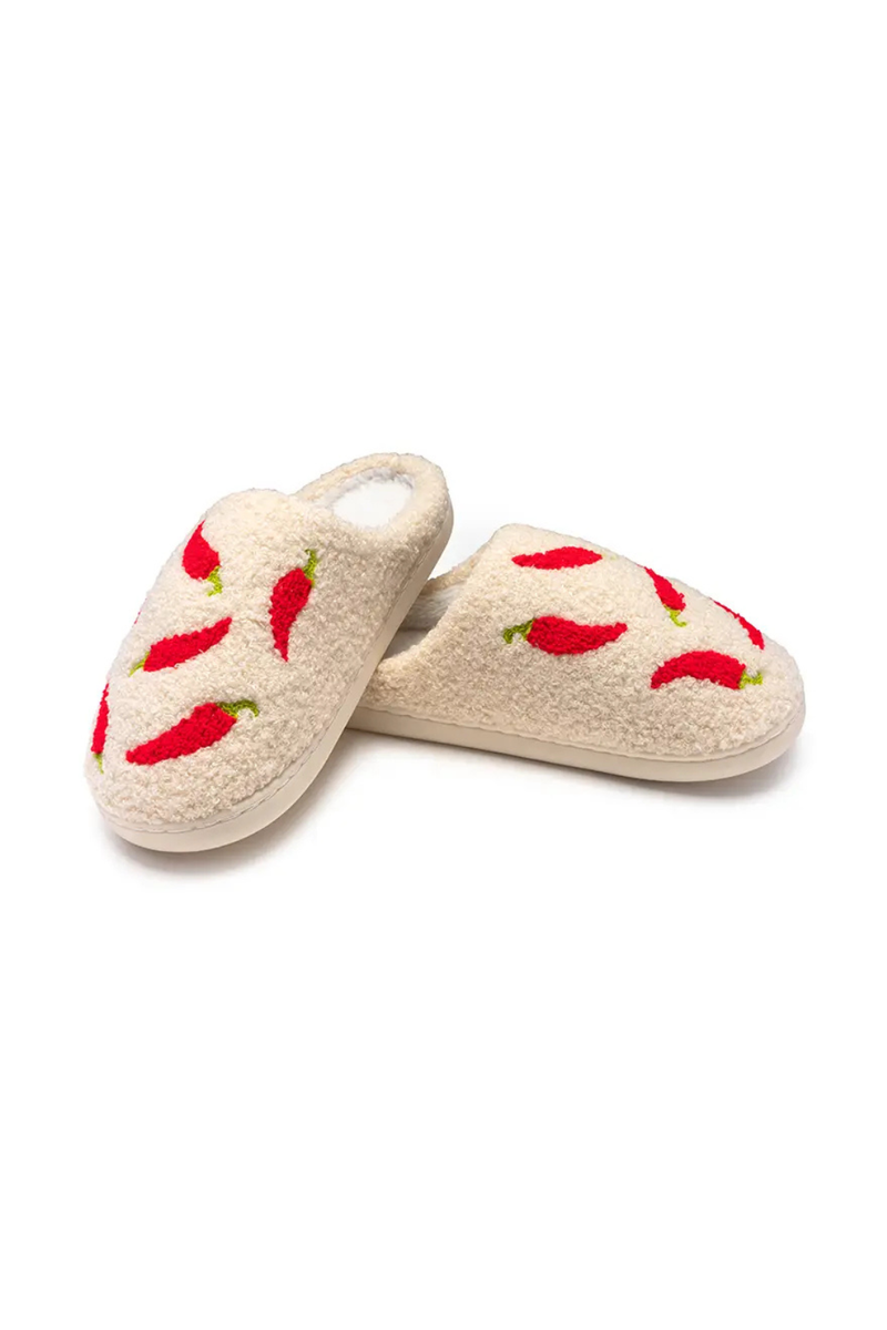 CHILI PEPPER SLIPPERS