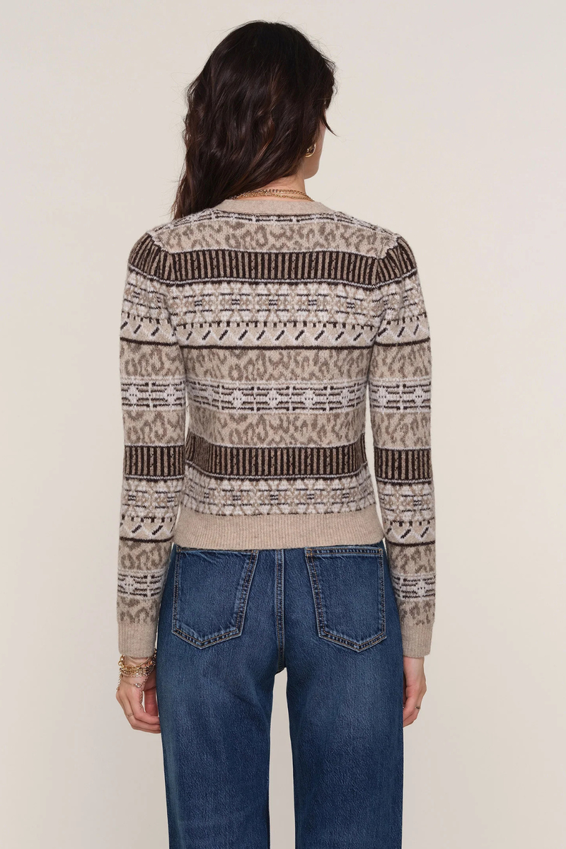 MULTI PATTERN CARDIGAN