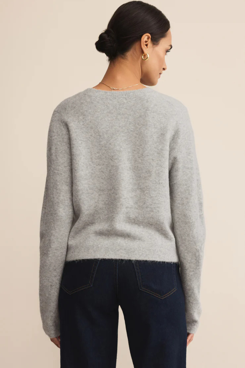 CREWNECK CARDIGAN