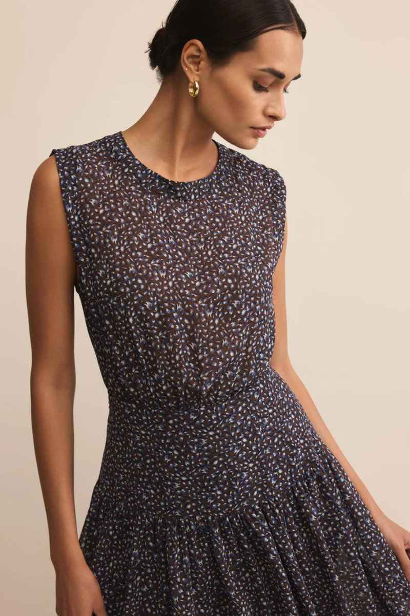 FLORAL MIDI DRESS