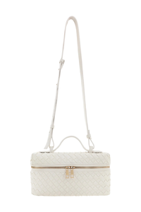 WOVEN CROSSBODY BAG