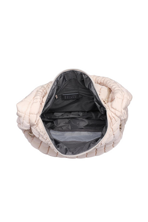 QUILTED PUFFER HOBO