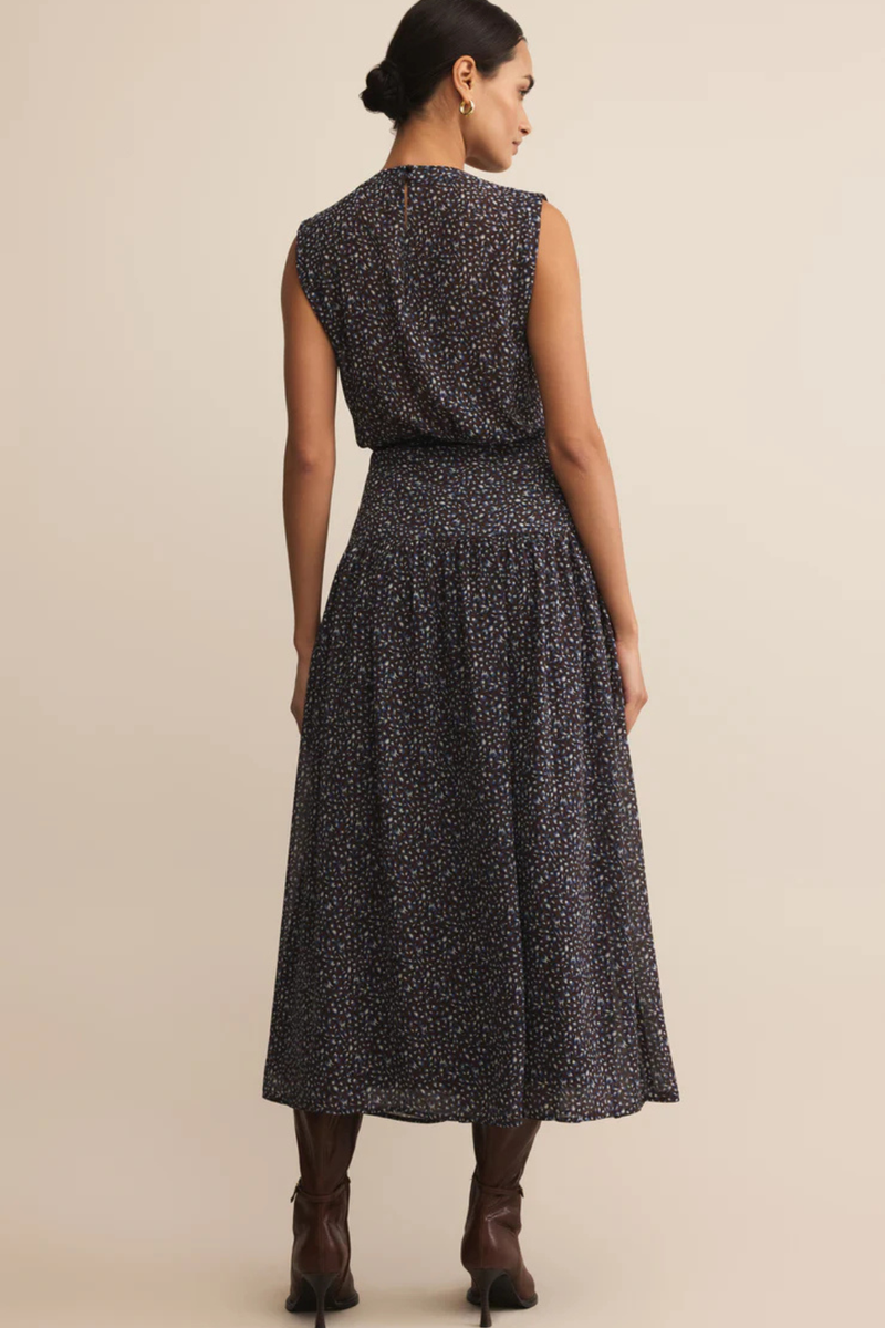 FLORAL MIDI DRESS