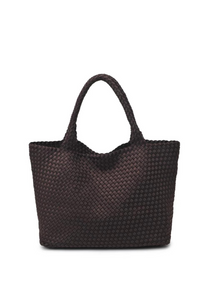 LARGE WOVEN NEOPRENE TOTE