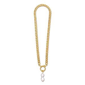 CHUNKY PEARL NECKLACE