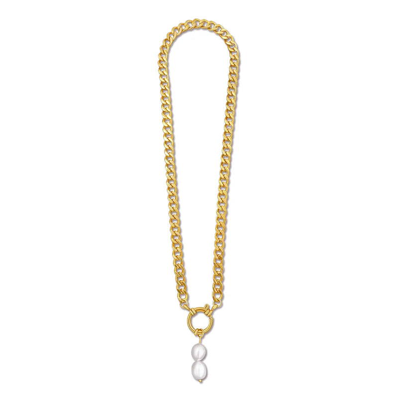 CHUNKY PEARL NECKLACE