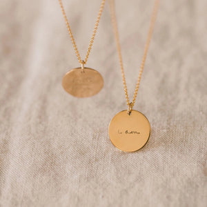 I AM DISC NECKLACE