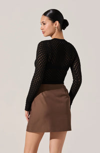 TEXTURED MESH TOP
