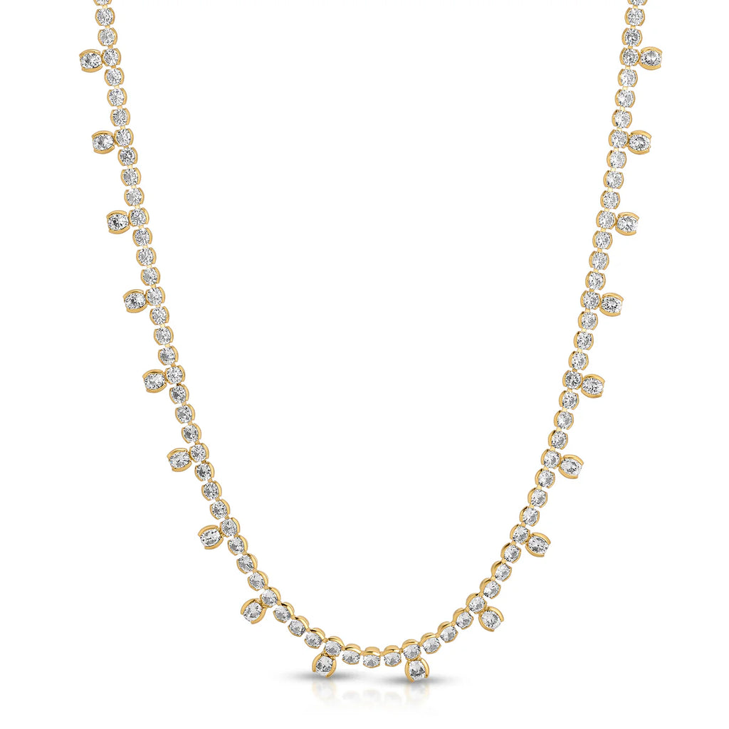 BOCA RATON SHAKER TENNIS NEKLACE