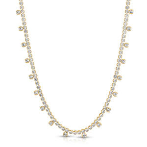 BOCA RATON SHAKER TENNIS NEKLACE