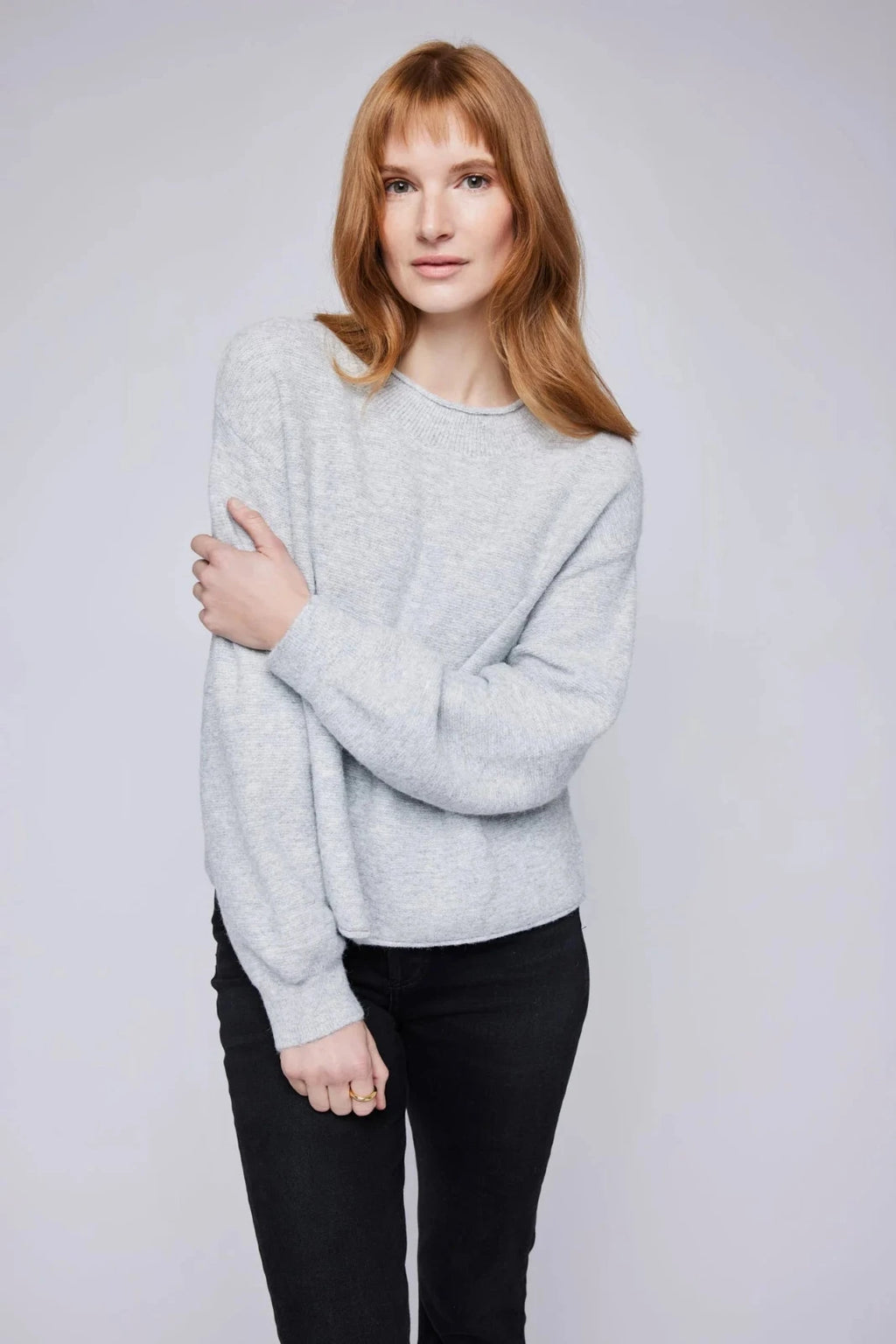 ROLLED NECK SWEATER