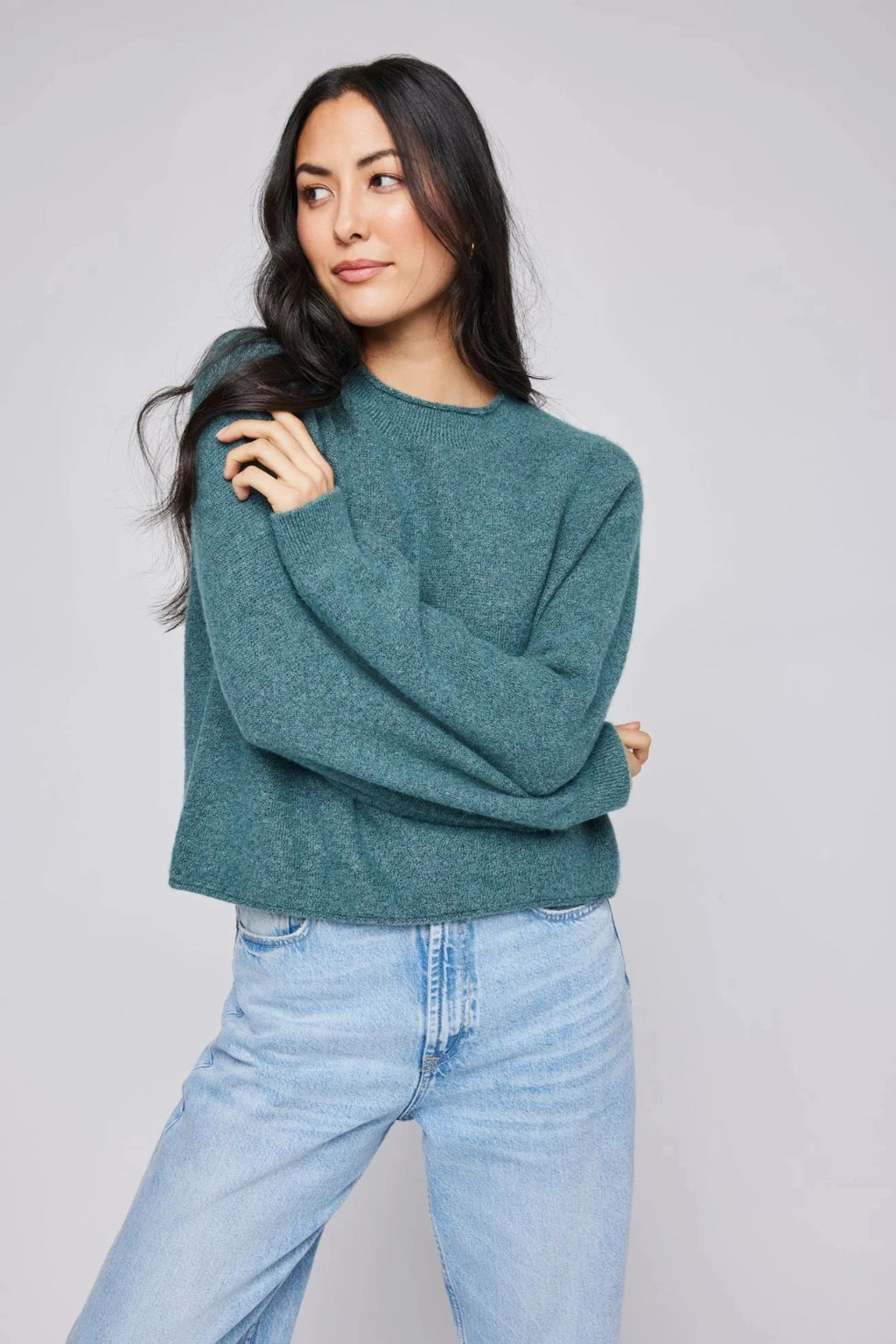 ROLLED NECK SWEATER