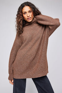 ROLLED NECK SWEATER