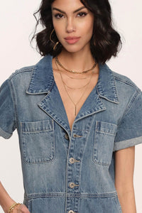 DENIM JUMPSUIT