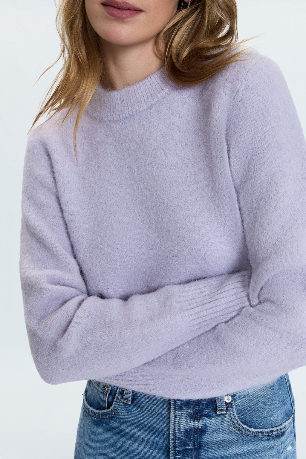 SHRUNKEN CREWNECK SWEATER
