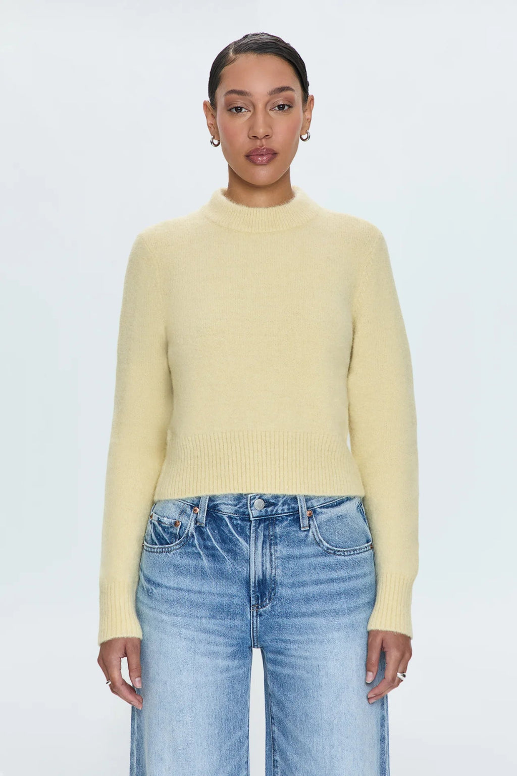 SHRUNKEN CREWNECK SWEATER