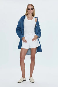 pistola elle denim shirt dress