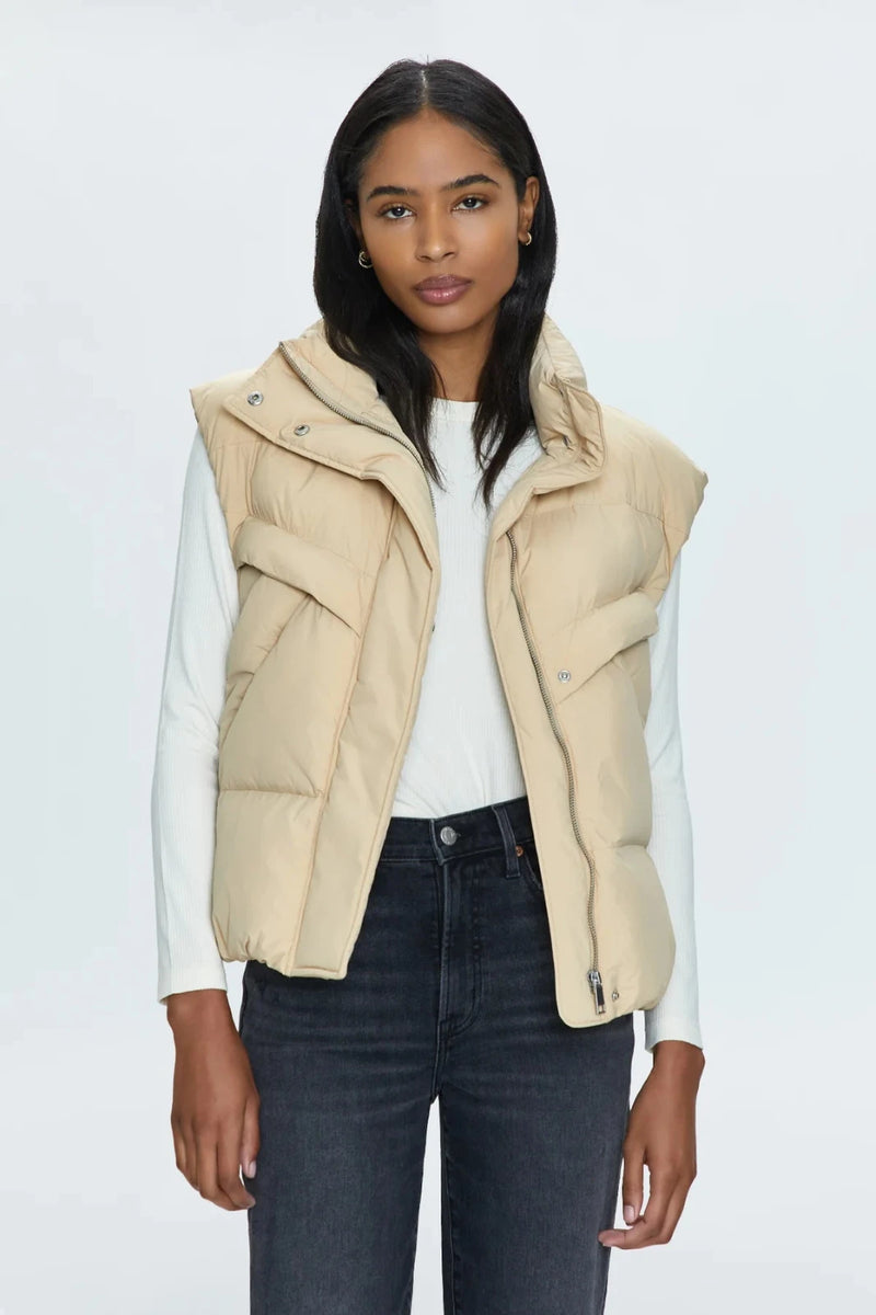 QUILTED PUFFER VEST