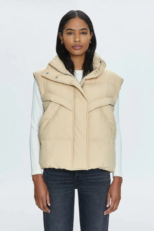 QUILTED PUFFER VEST