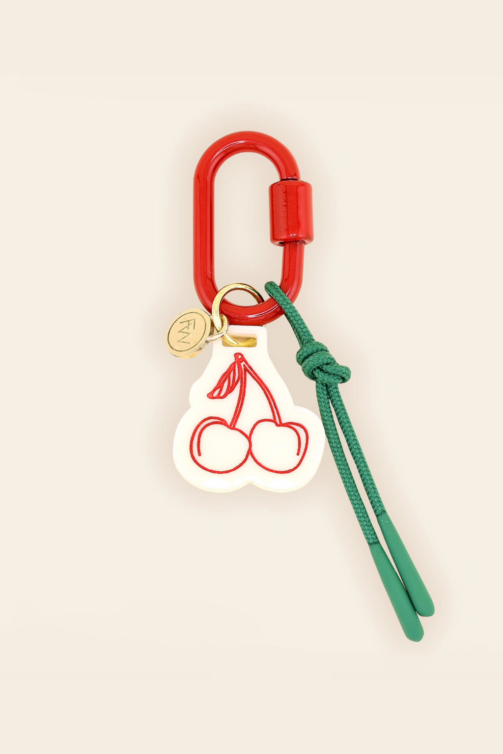 CHERRY BAG CHARM