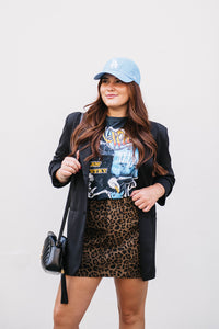 CHEETAH MINI SKIRT