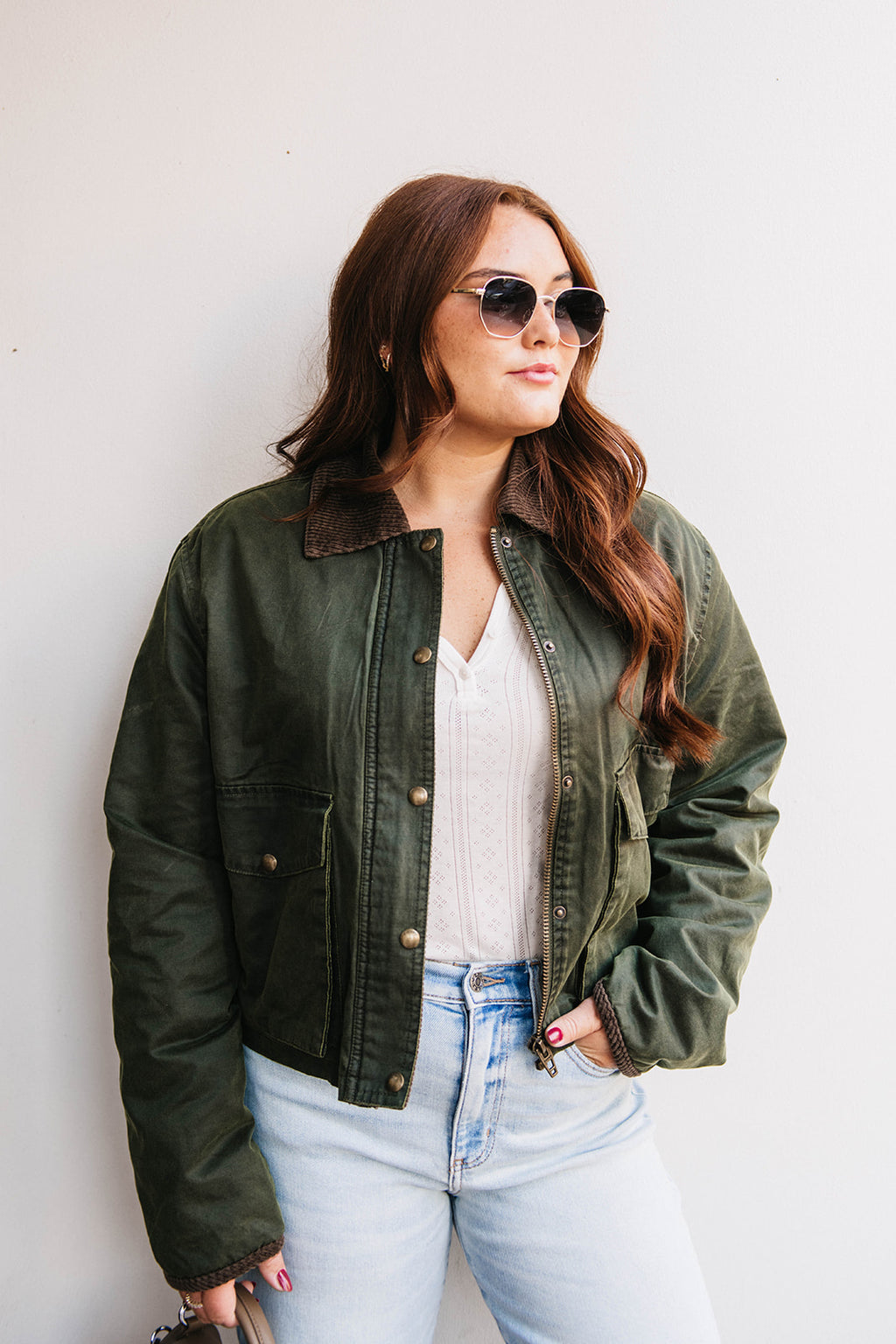 CROPPED BARN JACKET