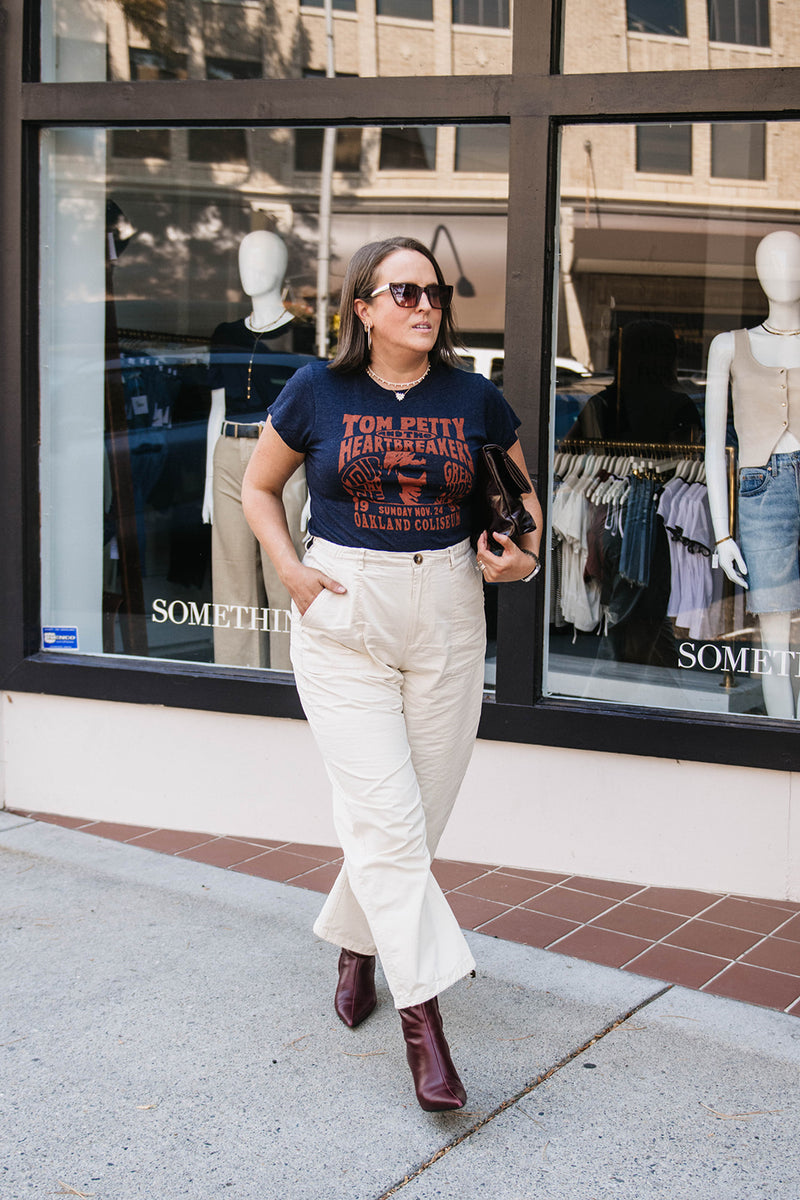 TWILL BARREL PANT