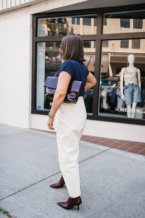 TWILL BARREL PANT