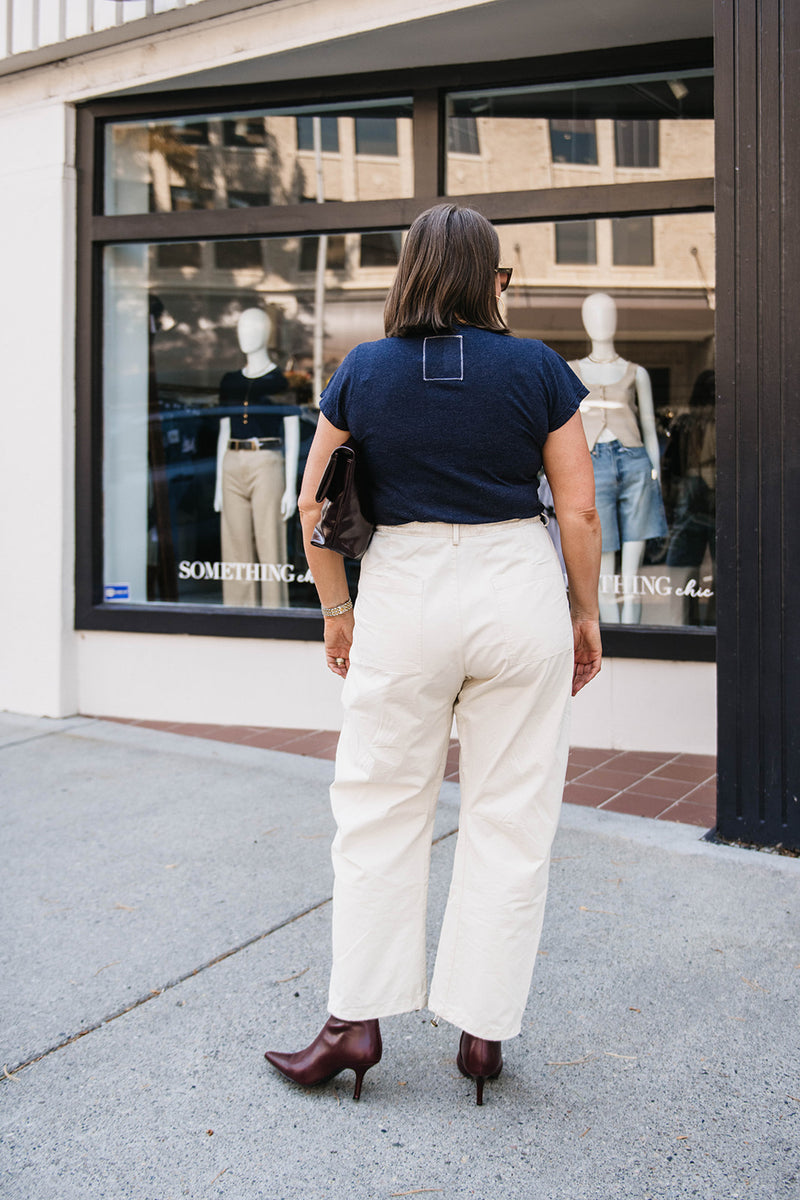 TWILL BARREL PANT