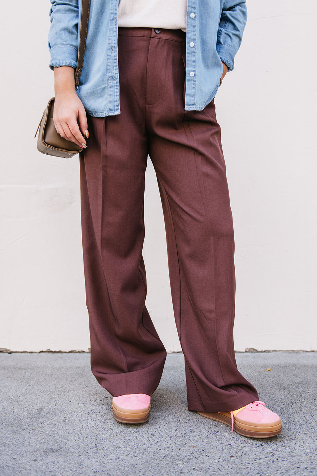 HIGH RISE TROUSER PANT