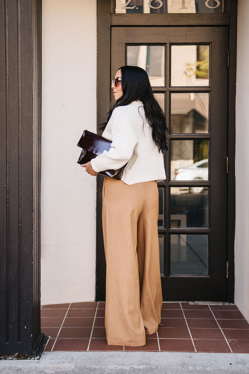 BOXY CROPPED SWEATER