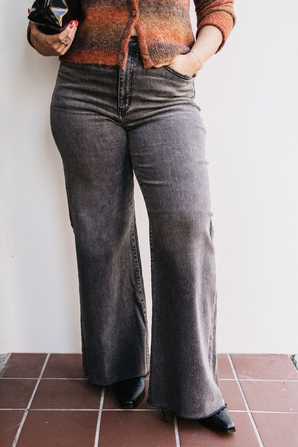 FAR OUT HIGH RISE WIDE LEG