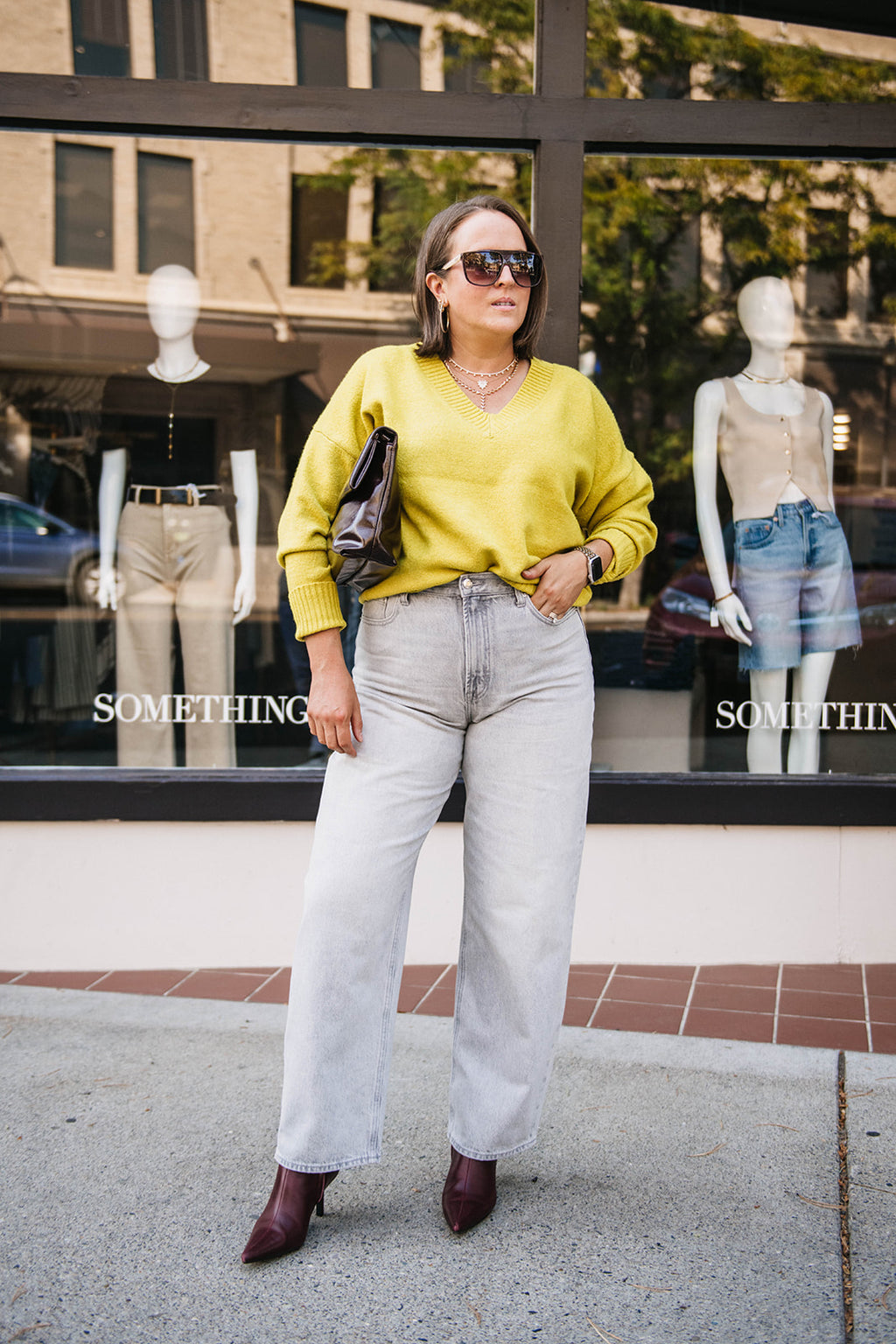 SOFT RIB V-NECK SWEATER