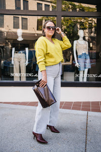 SOFT RIB V-NECK SWEATER