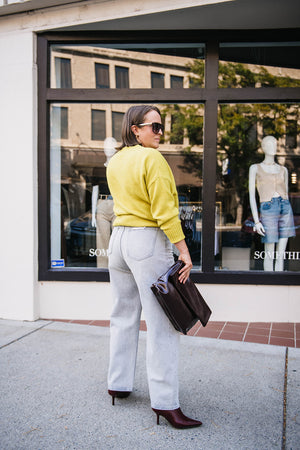 SOFT RIB V-NECK SWEATER